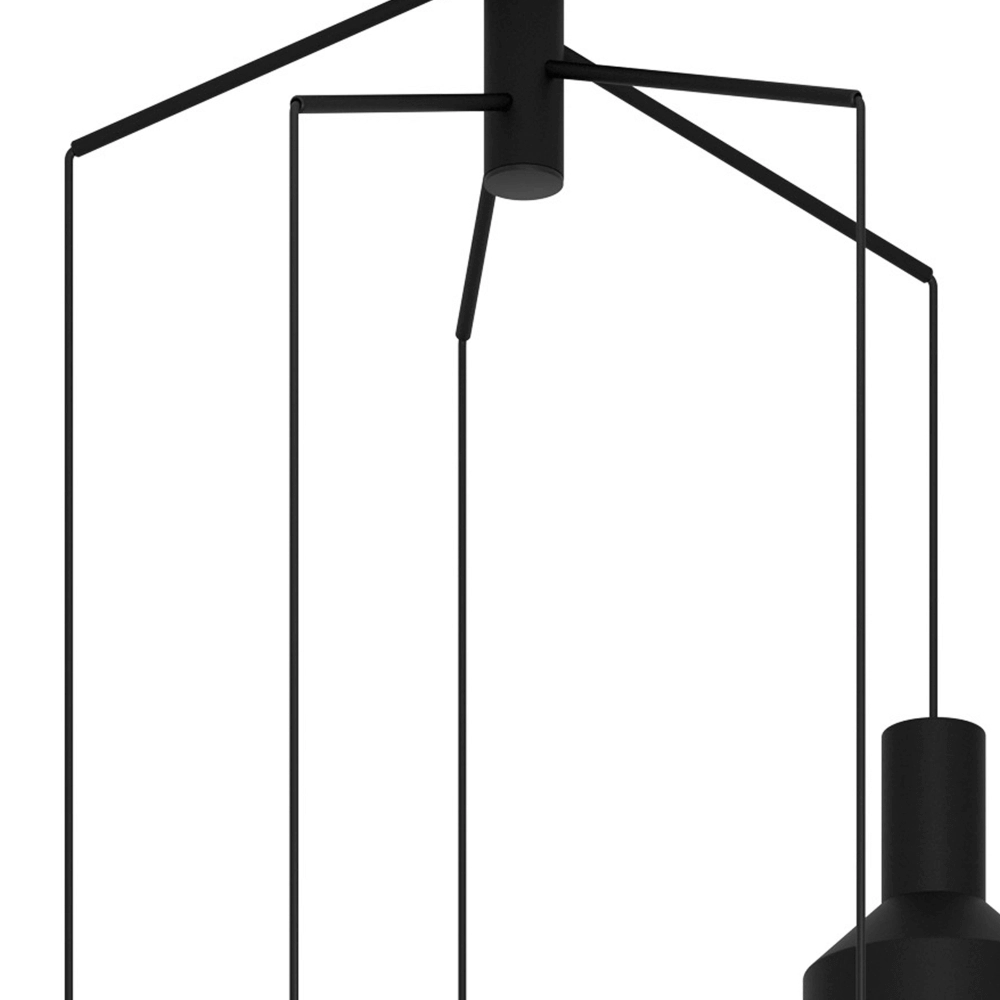 Vide hanglamp Casibare zwart Eglo 9002759995539