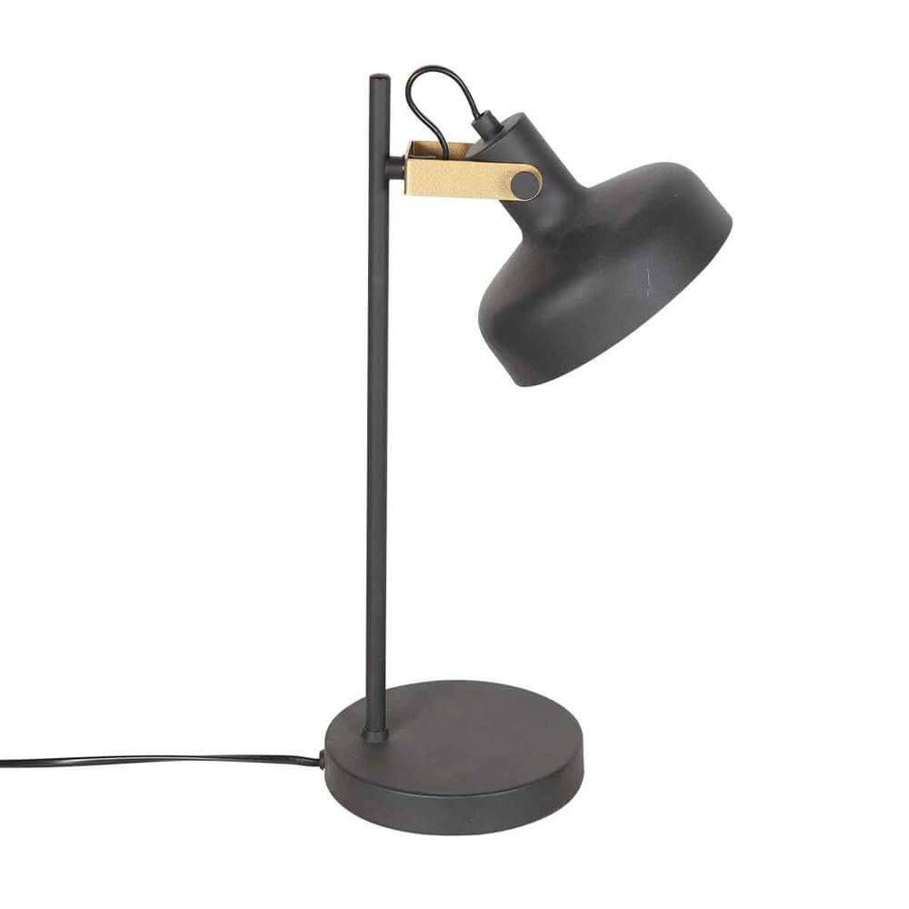 Tafellamp Prato zwart met goud Steinhauer 8712746176391