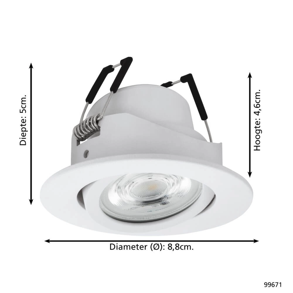 Spot Zigbee Saliceto-Z wit Eglo 9002759996710