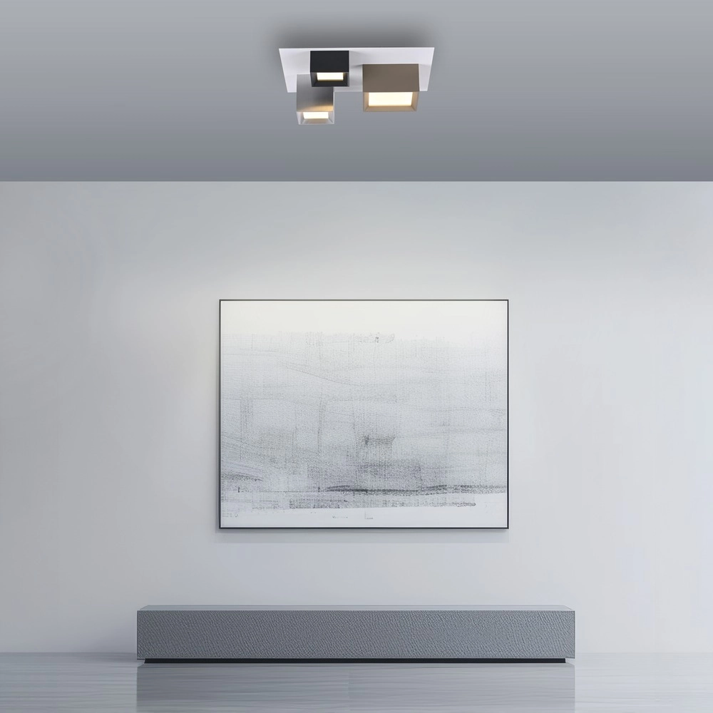 Led plafondlamp Pure Manhattan 3-lichts Paul Neuhaus 4012248396872