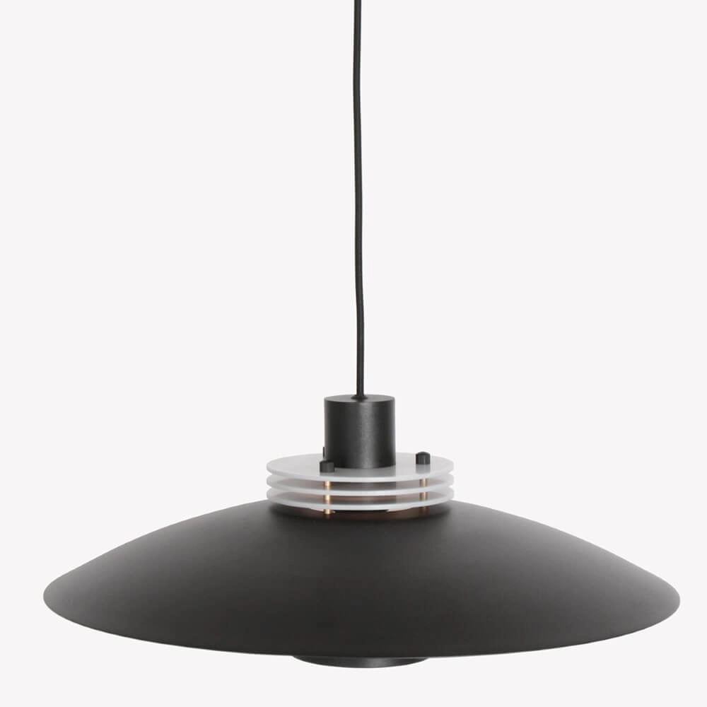 Retro hanglamp Flinter Ø 47cm - zwart Steinhauer 8712746148657