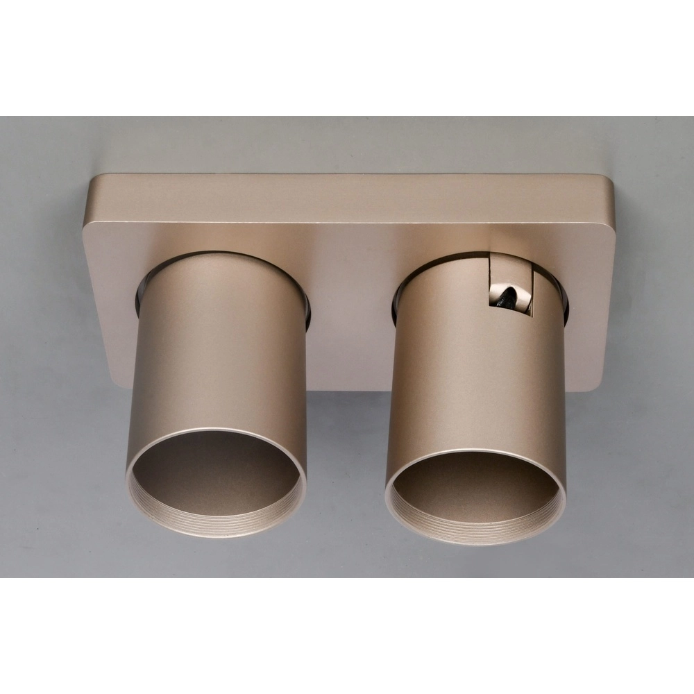 Dubbele opbouwspot Megano champagne Artdelight 8720701103474