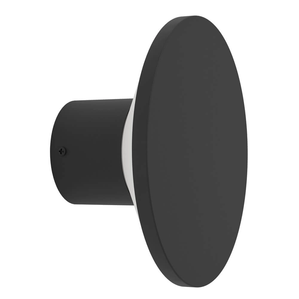 Ronde design wandlamp Rigosa zwart Ronde design wandlamp Rigosa zwart