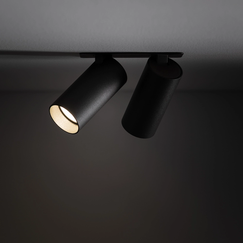 Dubbele inbouwspot Fourty richtbaar - donkergrijs Lyora 5903139114738