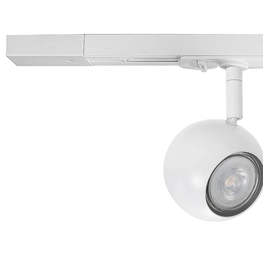 1-fase railset 150cm Bolo wit met 4 spots Highlight 8718379039690