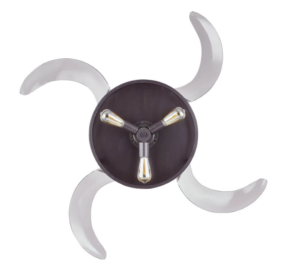 Zwarte plafondventilator Fanway Classic Ø 122cm Beacon 9333509119395