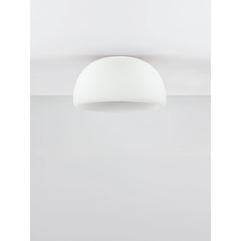 Moderne plafondlamp Davo wit Ø 43cm Lyora 5212017495747