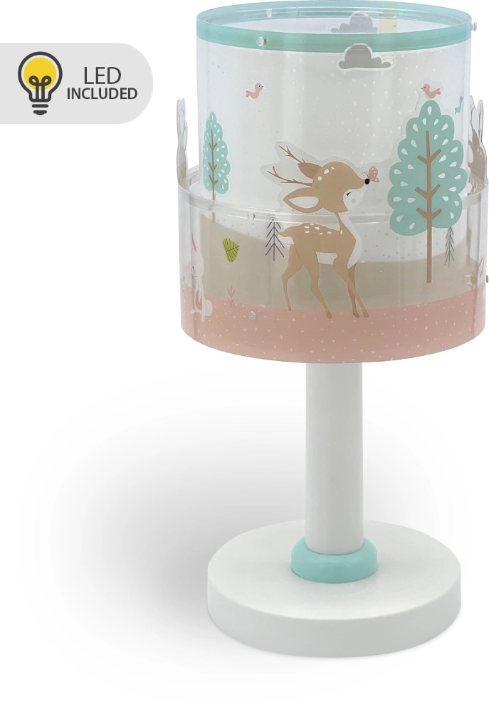 Kinderkamer tafellamp Loving Deer wit Dalber 8420406002323