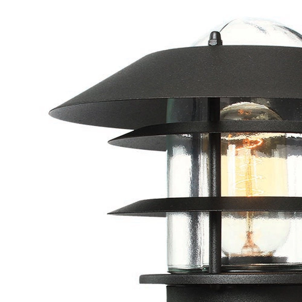 Landelijke buitenlamp Helsinger Up zwart Franssen 5024005263111