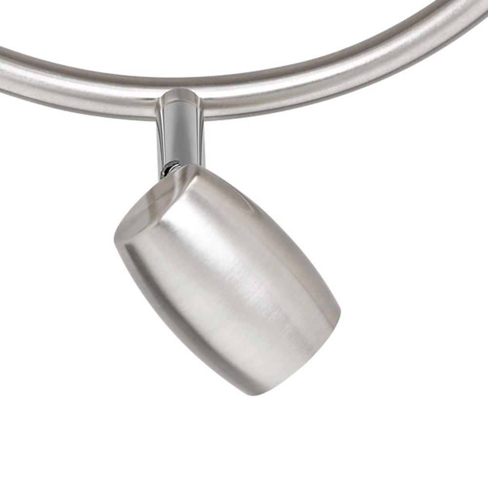 Plafondspot Michael 3-lichts nikkel mat Trio 4017807348323