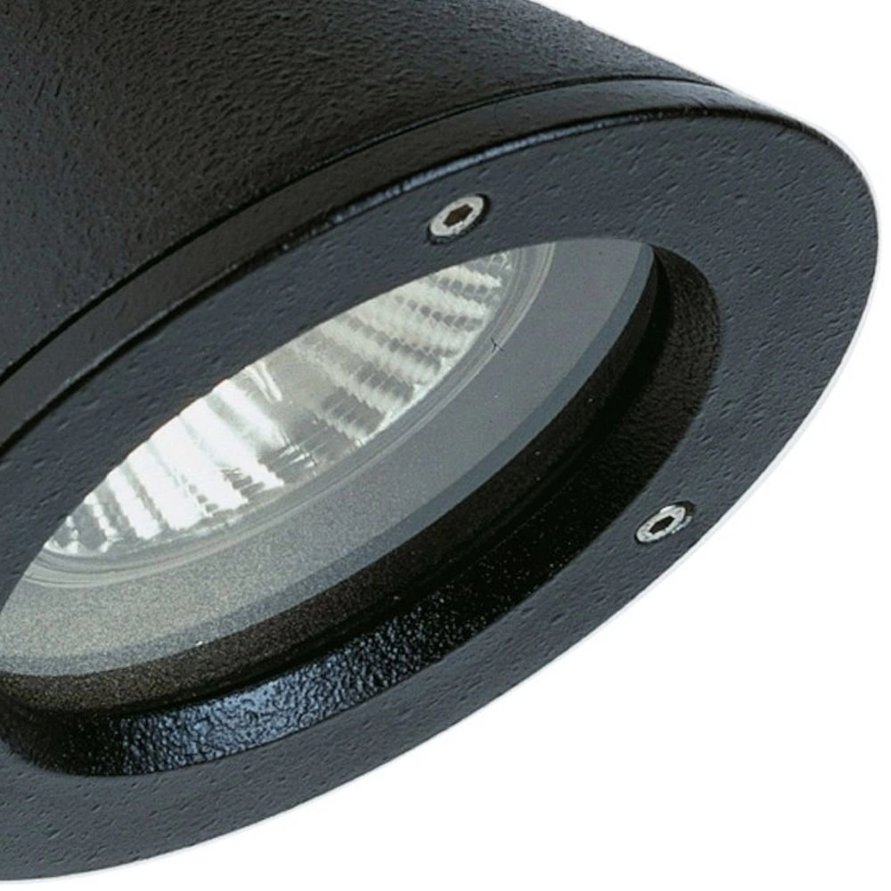 Zwarte wandspot buiten Orientable 15cm Albert 4007235621556