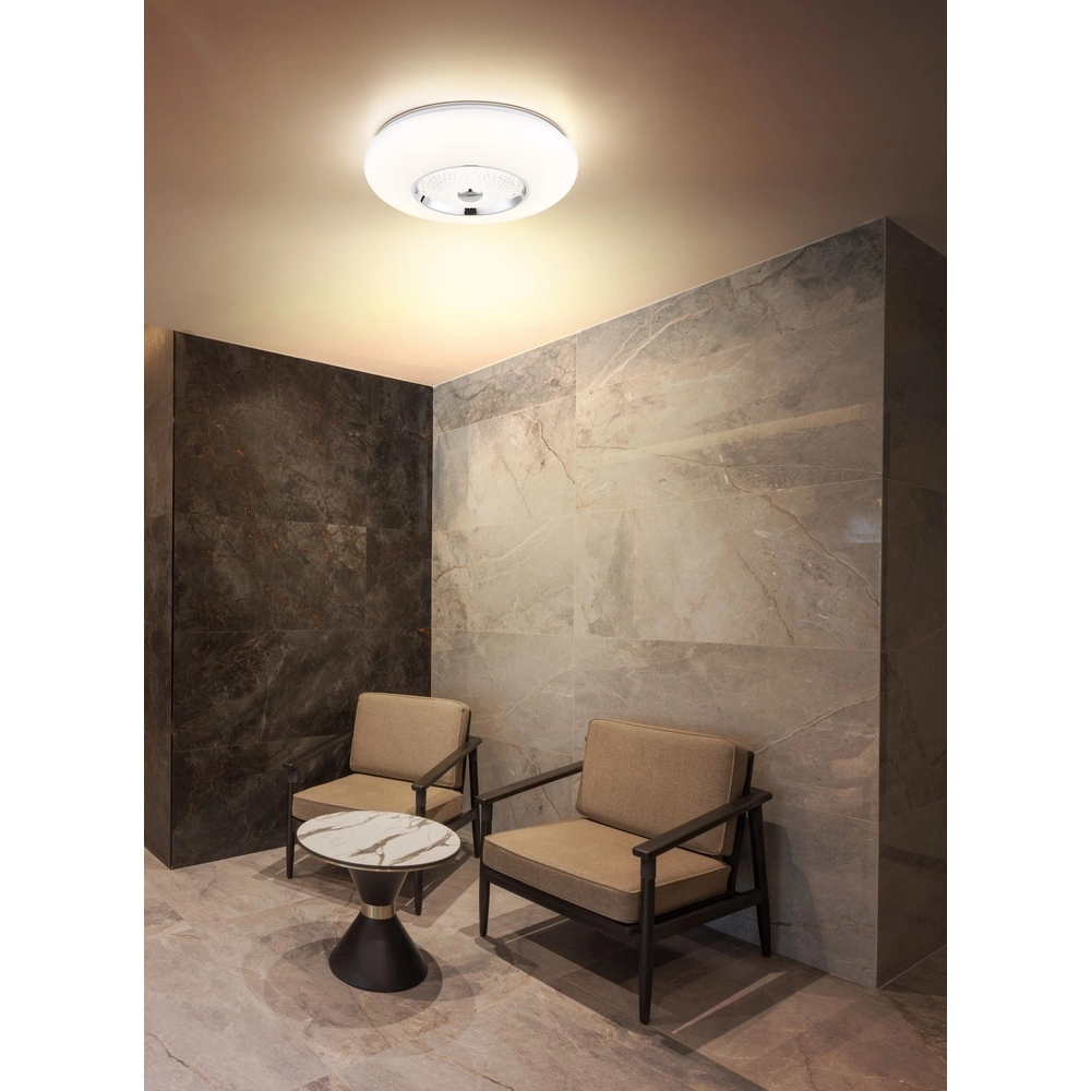 Plafondlamp Graham wit Ø 48,5cm Globo 9007371578757