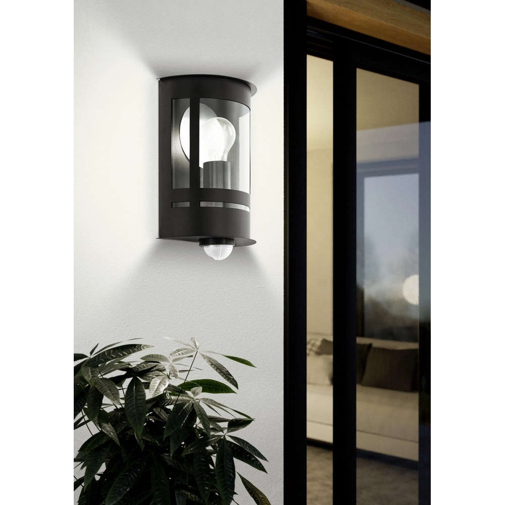 Wandlamp Tribano zwart Eglo 4046806039475