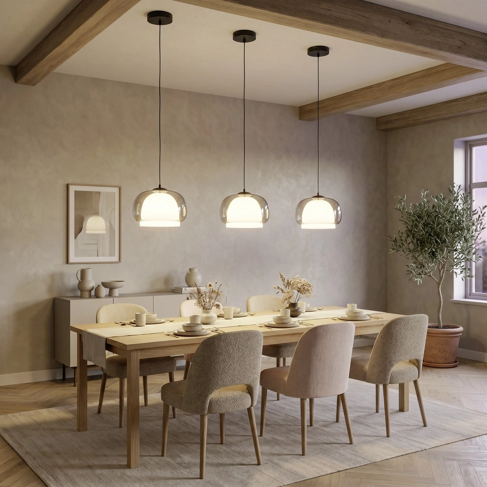 Design hanglamp Belomontejo zwart Ø 30cm Eglo 9008606406739