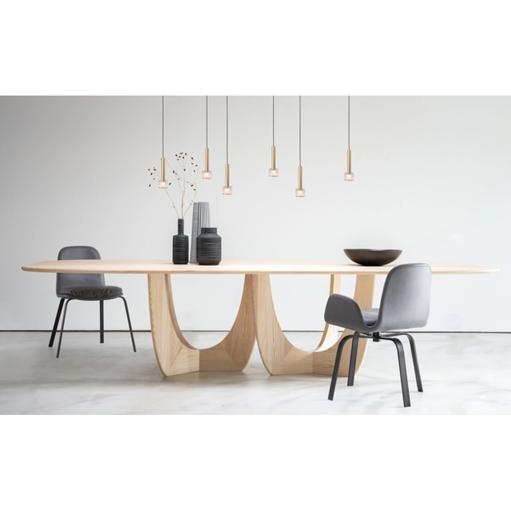 6-lichts hanglamp Fabro led - mat goud Masterlight 8718121335599