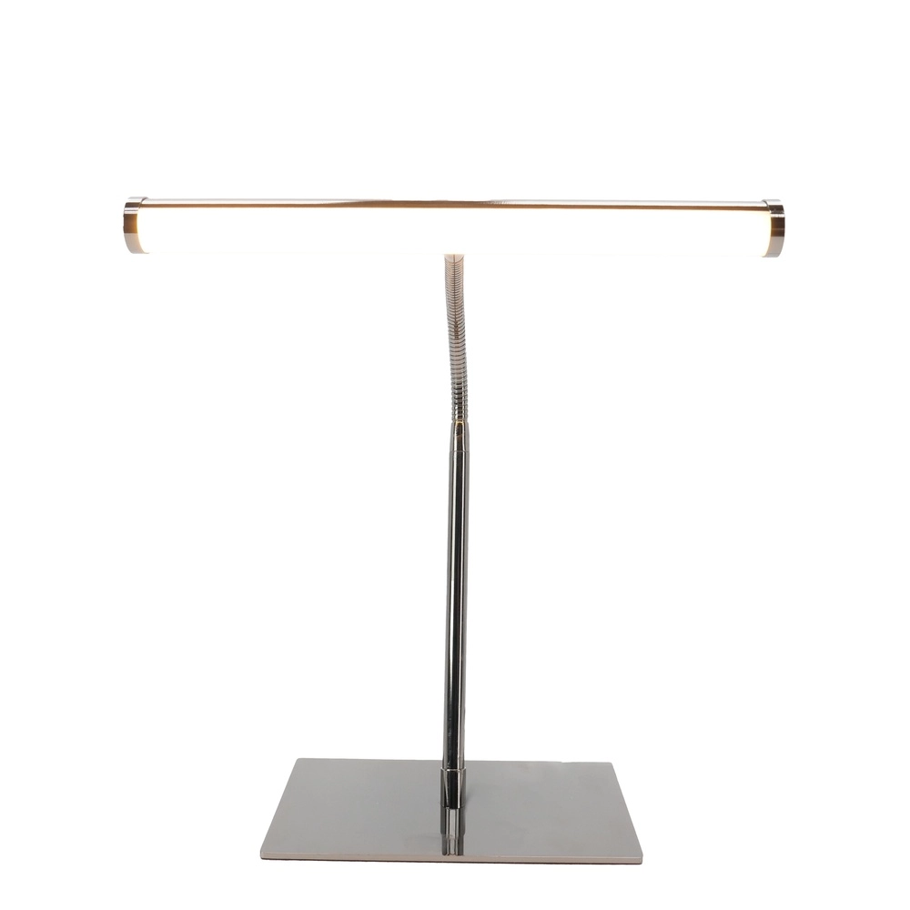 Bureaulamp Riccione nikkel mat Bureaulamp Riccione nikkel mat