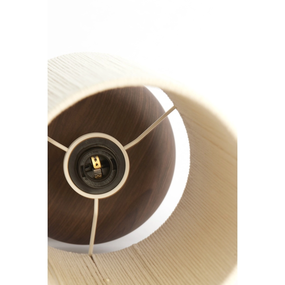 Schemerlamp Danialo 67,5cm - donker hout Light & Living 8717807815219