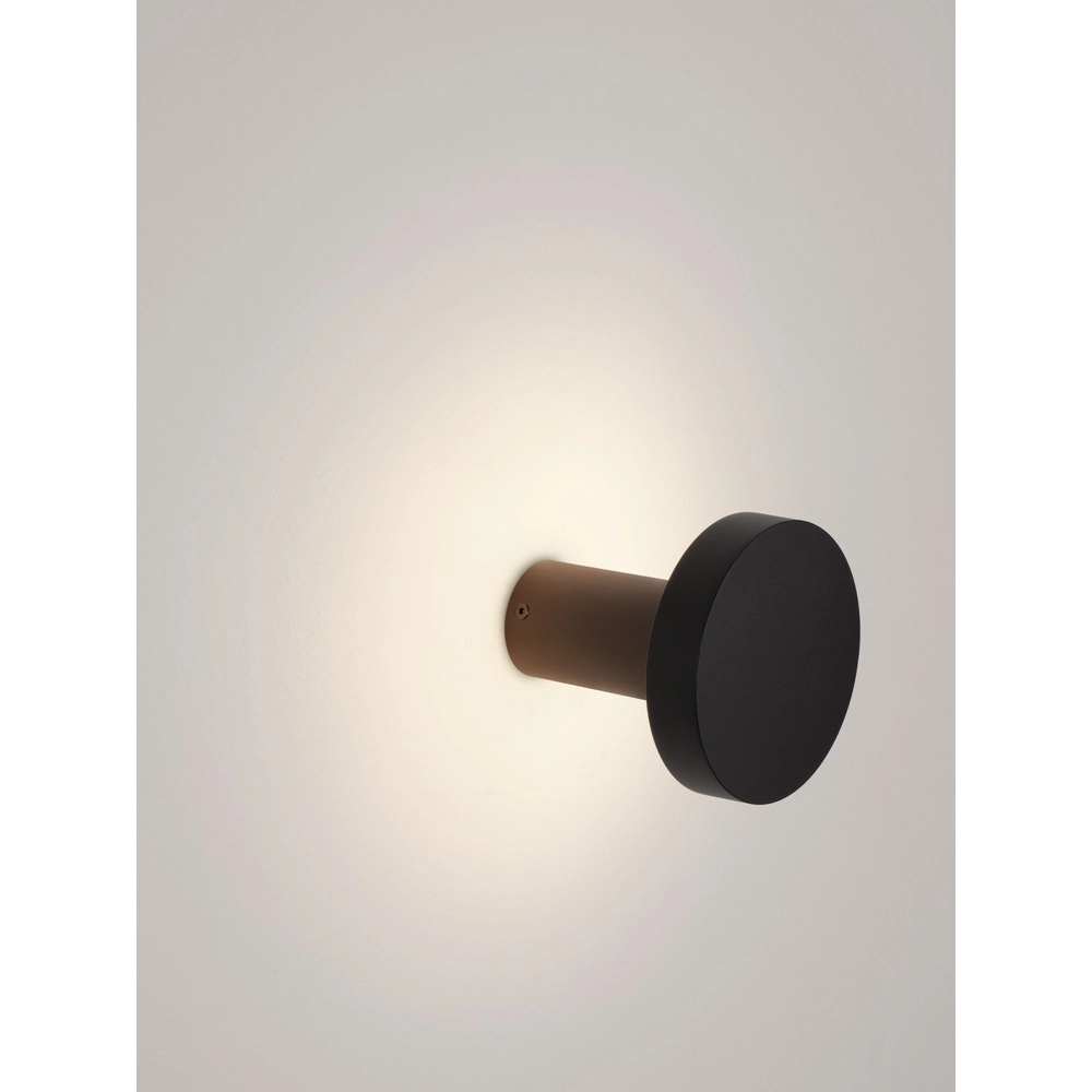 Design wandlamp Gong zwart Lyora 5212017496126