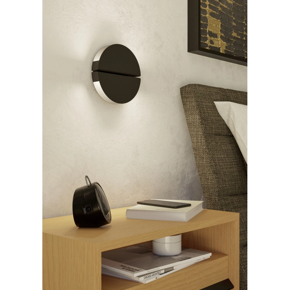 Design wandlamp Pianosa zwart Eglo 9008606356966