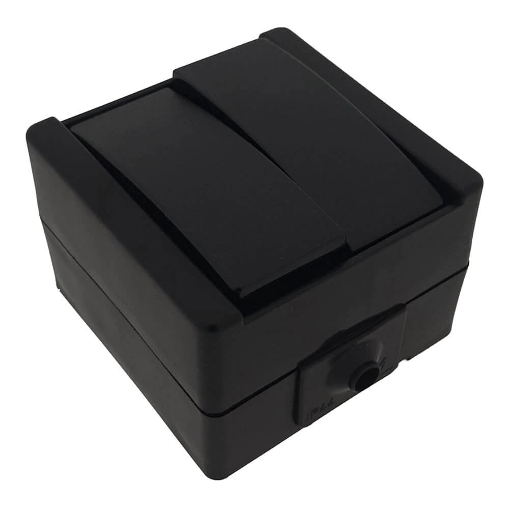 Serieschakelaar ProAQA zwart Lyora 4008224658874