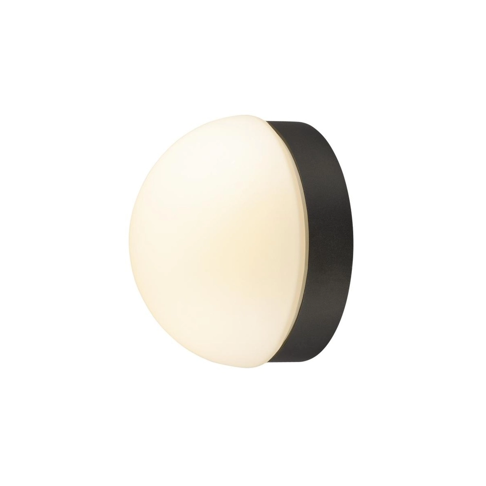Wandlamp Cyft zwart met wit IP65 Wandlamp Cyft zwart met wit IP65