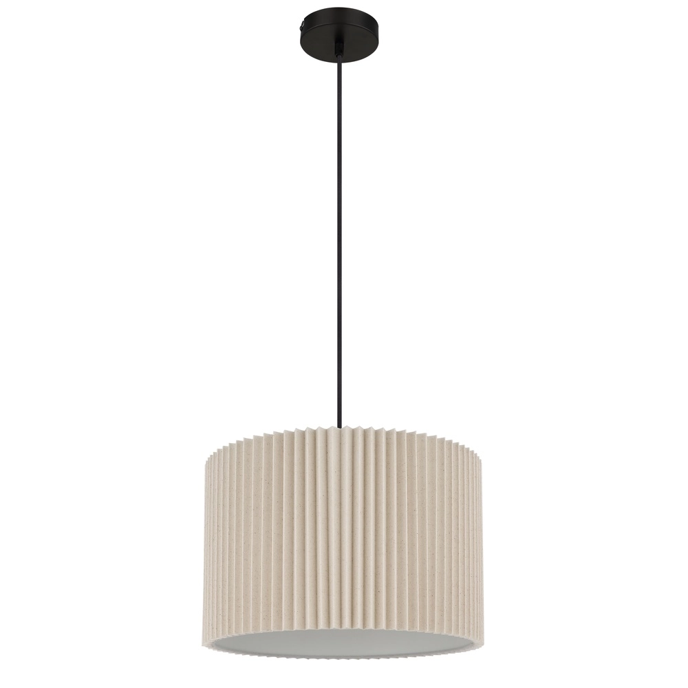 Hanglamp Page Ø 38cm wit met zwart Globo 9007371533596