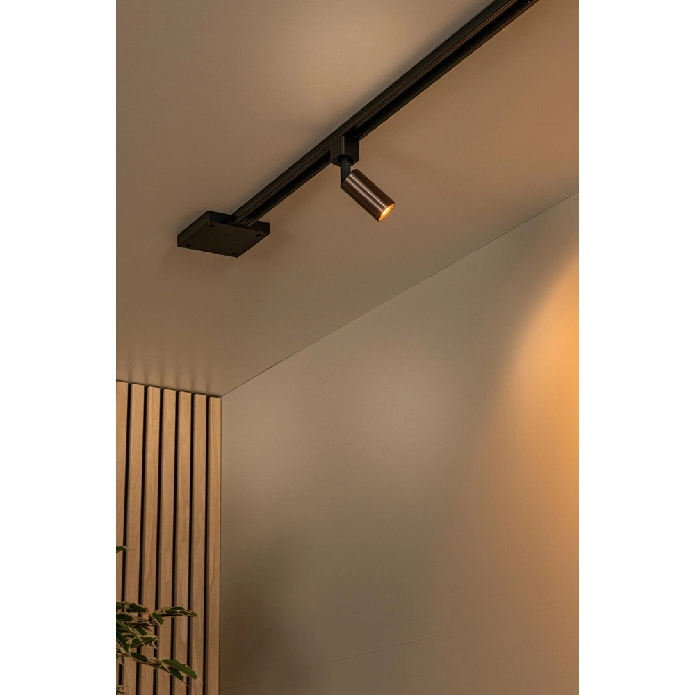 Railspot Track Ritmo 1-fase koffie bruin Lucide 5411212094094