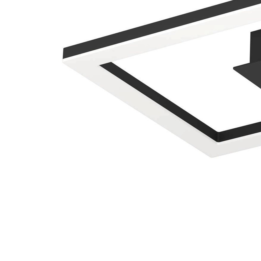 Led plafondlamp Rgbic 52cm - zwart Eglo 9002759757533