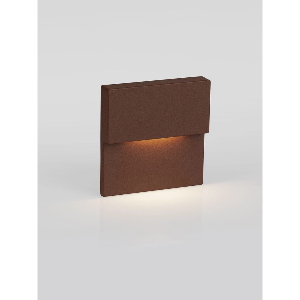 Inbouw wandlamp Dan roestbruin 3000K Lyora 5212017497505