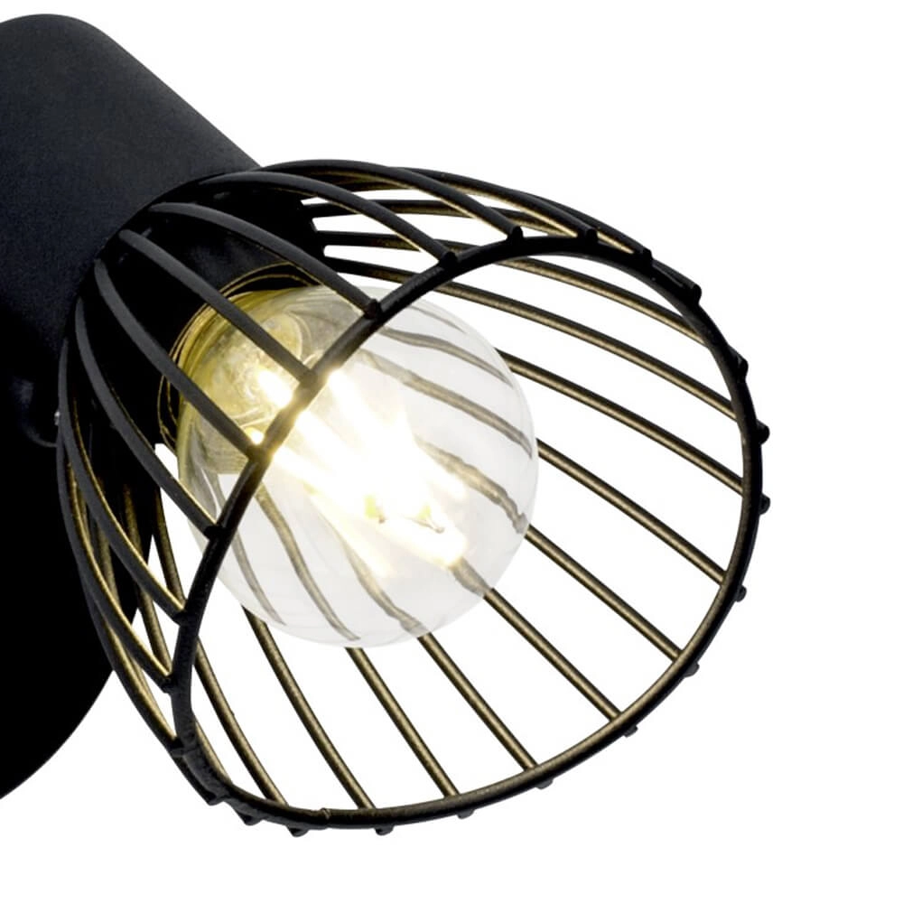 Zwarte wandspot Elhi Brilliant 4004353306532