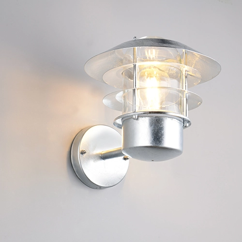 Muurlamp up Ruvuma zinkgrijs