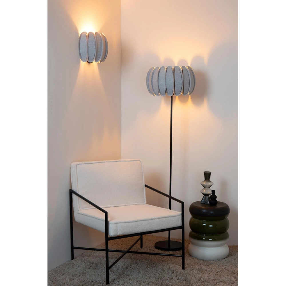 Wandlamp Spencer grijs Lucide 5411212343673