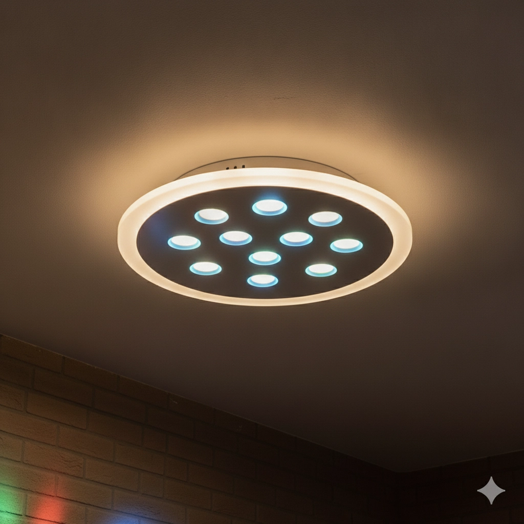 Plafonniere Astro Ø 30cm met RGB functie