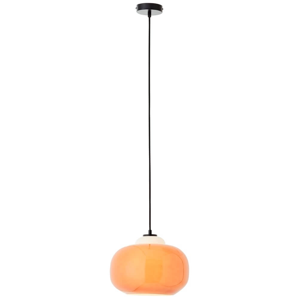 Hanglamp Blop oranje Brilliant 4004353413346