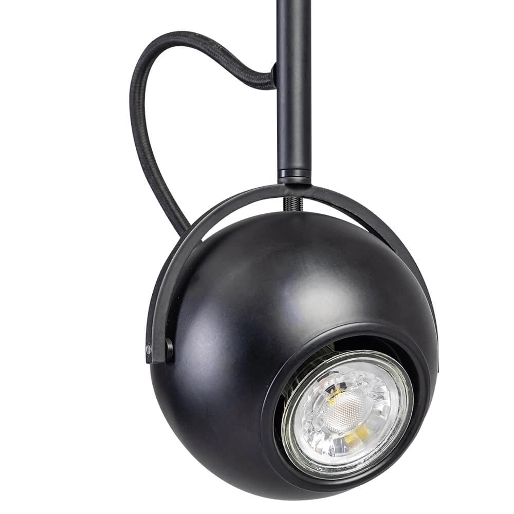 Zwarte hanglamp The Eye 150cm ETH 8720195304562