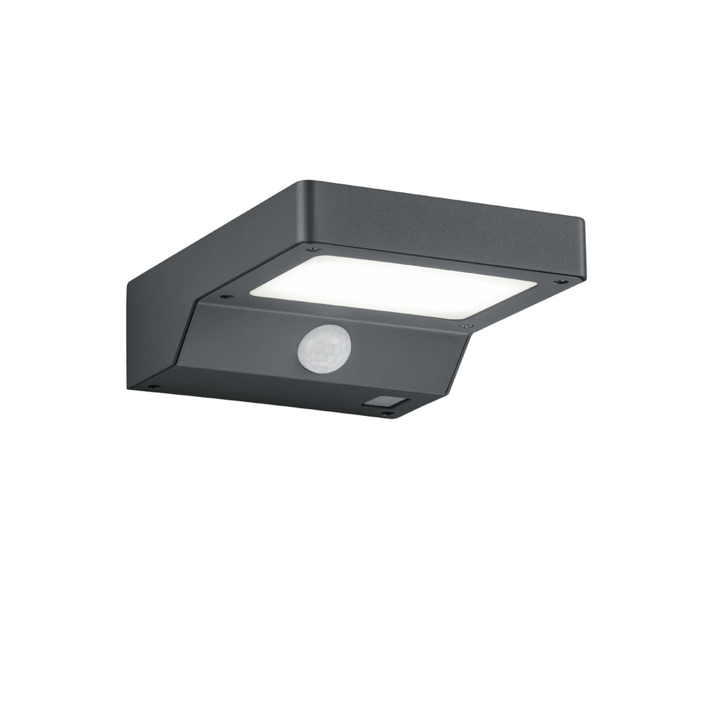 Solar muurlamp Fomosa met bewegingssensor