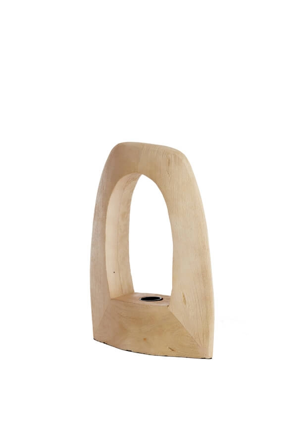 Houten tafellamp Carini 17 x 35cm Light & Living 8717807701239