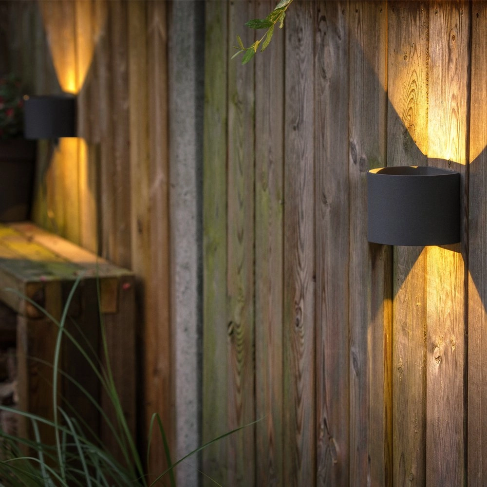 Ronde muurlamp Goura 12v GardenLights 5907800859140