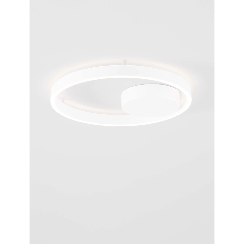 Plafondlamp Hedra rond Ø 40cm wit Plafondlamp Hedra rond Ø 40cm wit