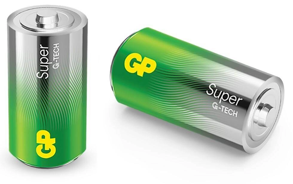 Chargeable Battery - C Size 2200 mAh oplaadbaar GP 4891199217784