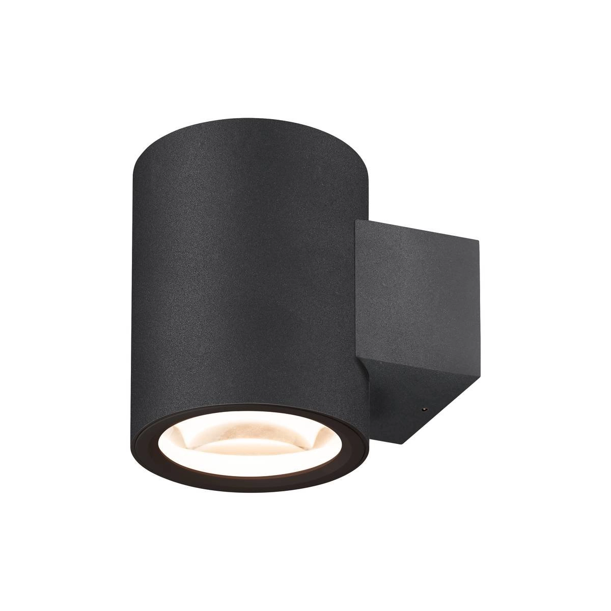 Up - downlighter Oculus 12,5cm zwart