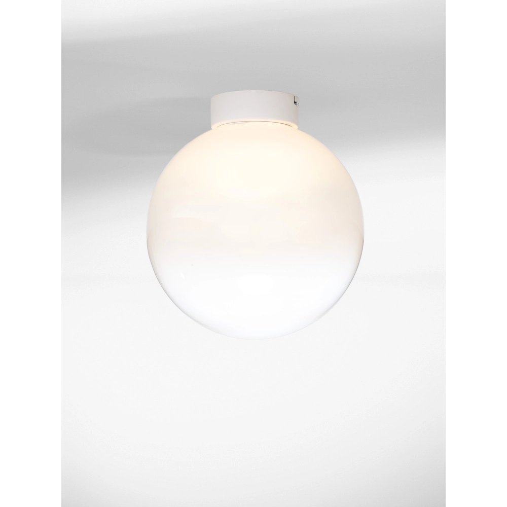 Witte plafondlamp Bolita bol Ø 30cm Lyora 5212017483607
