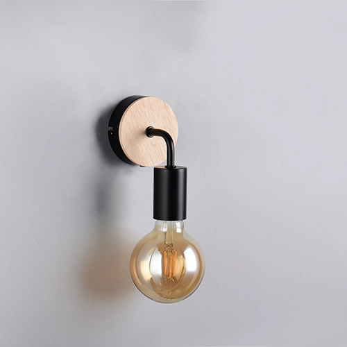 Wandlamp Merida zwart Trio 4017807670783