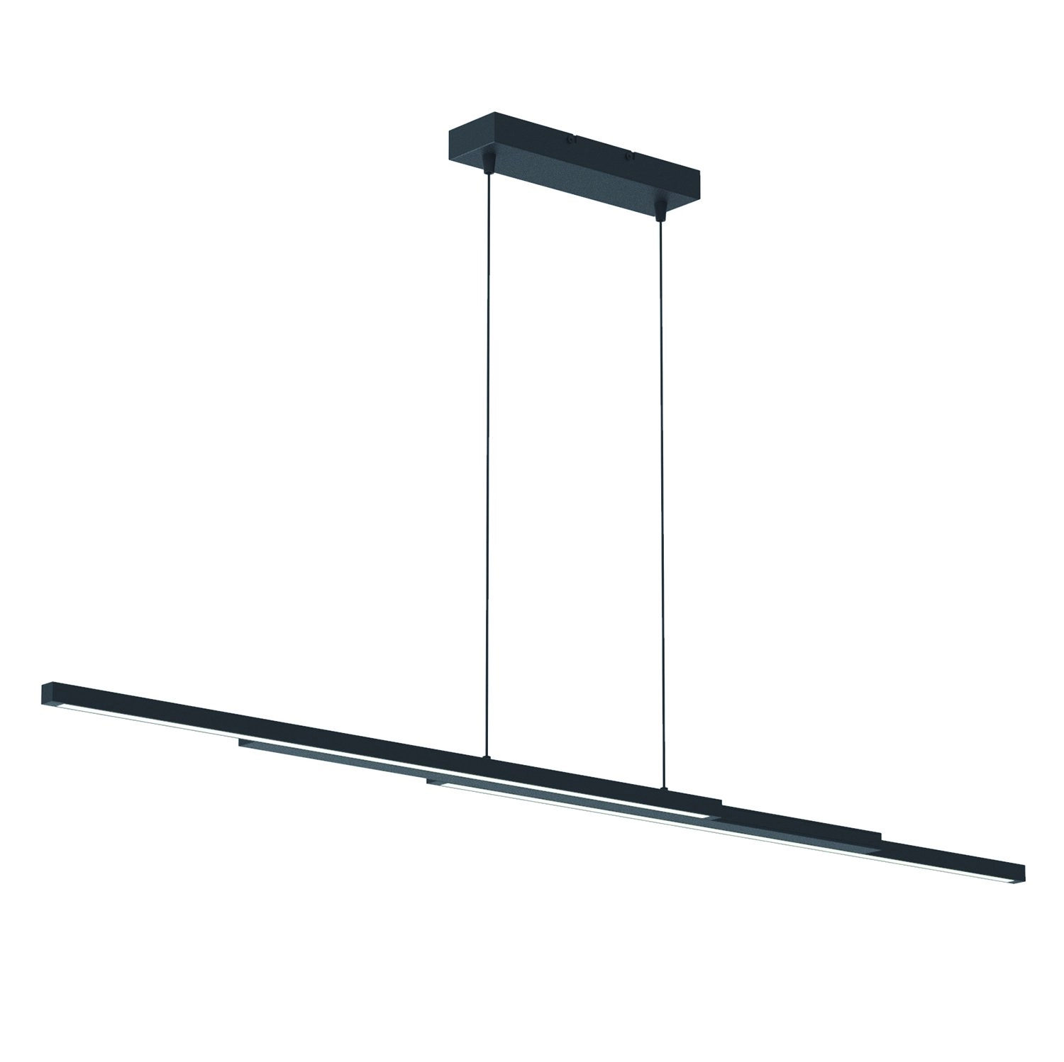 Hanglamp Zelena Motion verstelbaar 80cm zwart Steinhauer 8712746122770