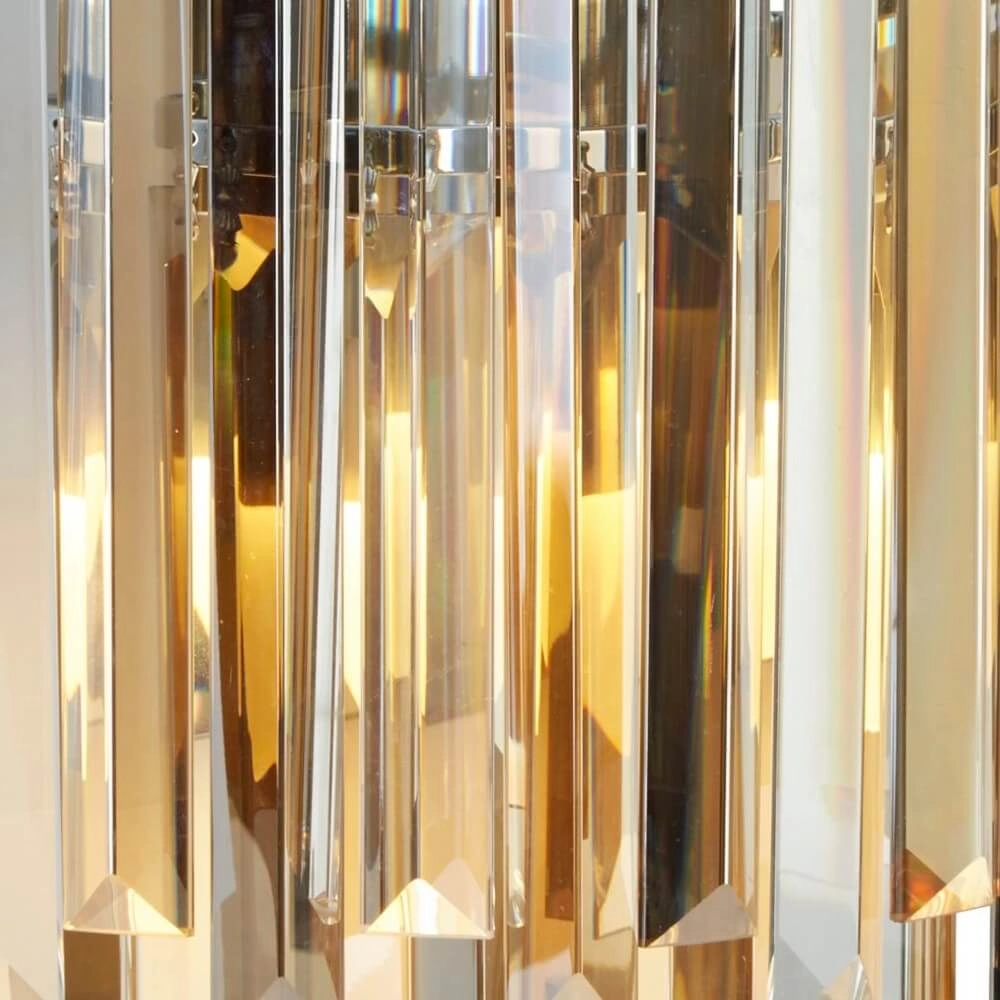 Kristallen wandlamp Clarissa Searchlight 5053423136929