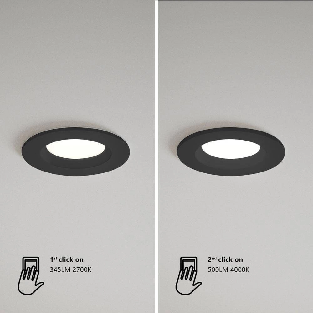 Inbouwspot Tiaki zwart Nordlux 5704924016516