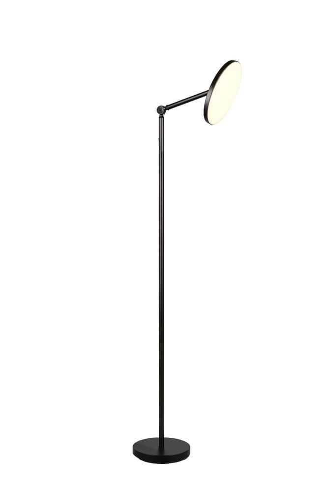 Moderne leeslamp Mondello zwart Trio 4017807616293