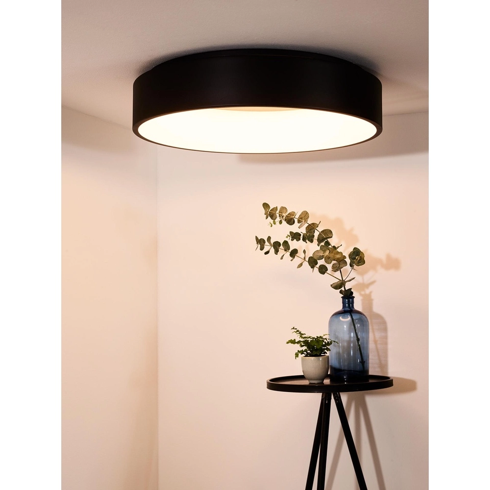 Plafonniere Talowe Led Ø 60cm zwart Lucide 5411212460646