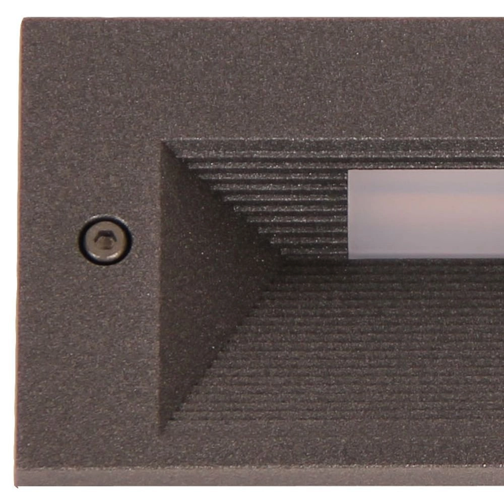 Led inbouwspot Spotpro 3,2w - 3500K - 13,4cm antraciet Franssen 8010789045385