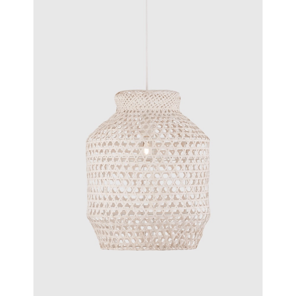 Witte hanglamp Mia Ø 35cm Witte hanglamp Mia Ø 35cm